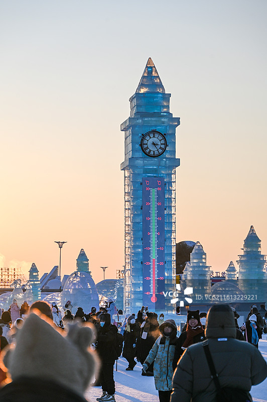 第二十七届哈尔滨冰雪大世界图片素材