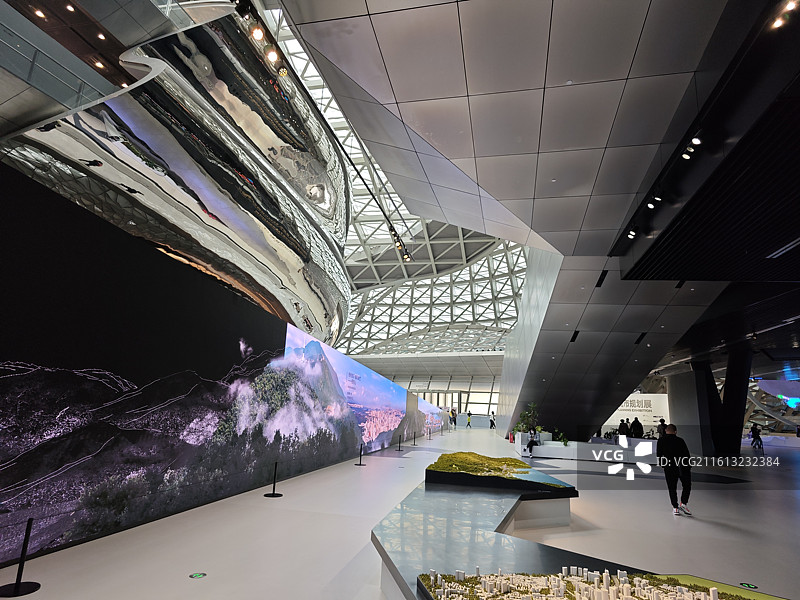 深圳艺术与规划馆城市现代建筑图片素材