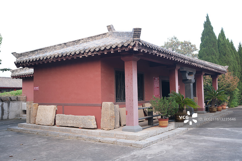 山东省临沂市沂南县北寨汉画像石墓博物馆图片素材