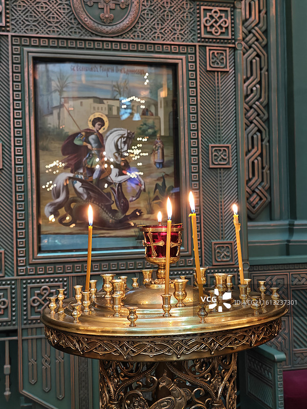 莫斯科 武装力量大教堂图片素材