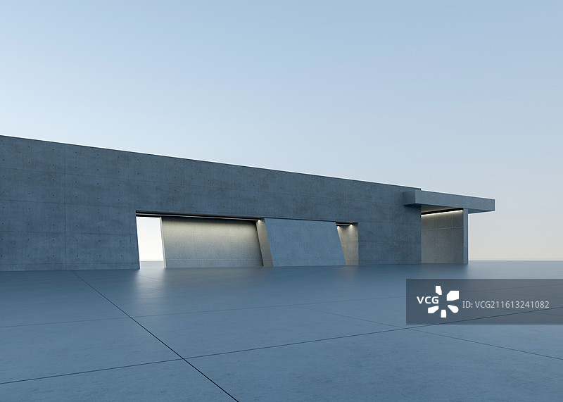 汽车广告背景广场建筑图片素材