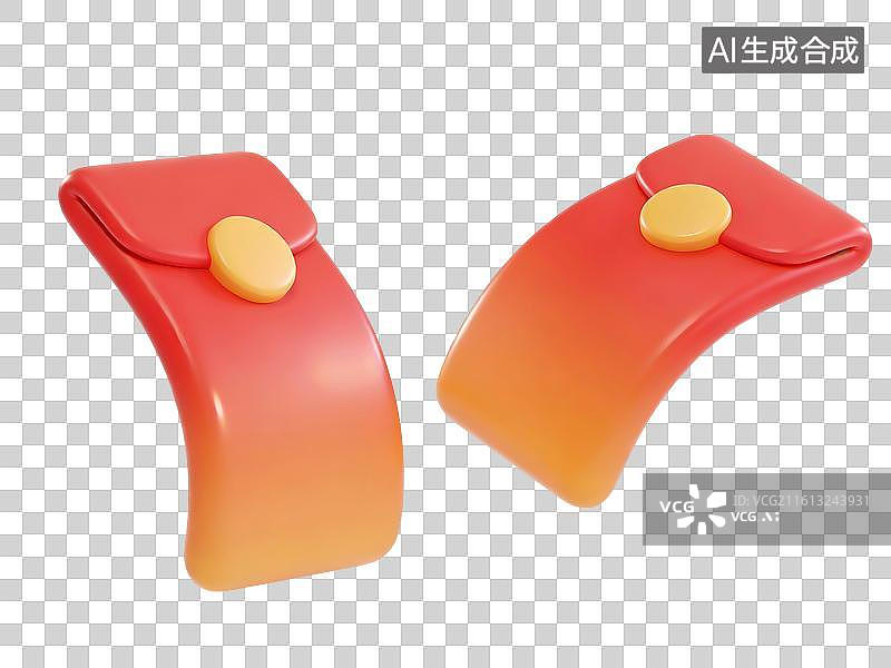 【AI数字艺术】3D卡通红包图片素材