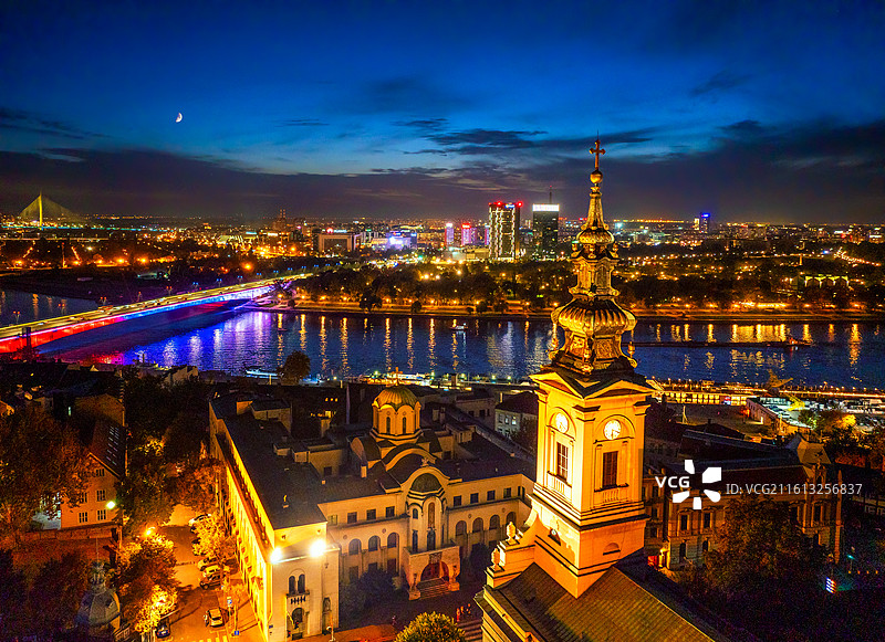 东欧巴尔干半岛塞尔维亚：你好！贝尔格莱德图片素材