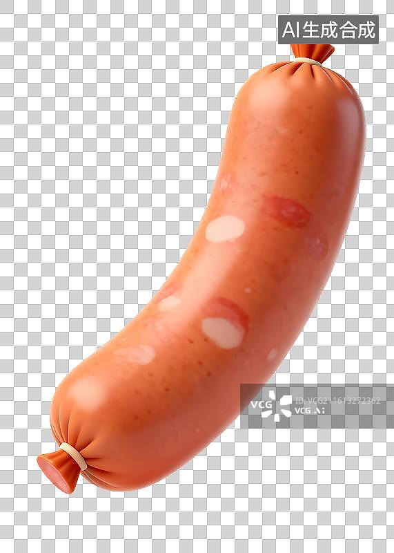【AI数字艺术】一根香肠图片素材