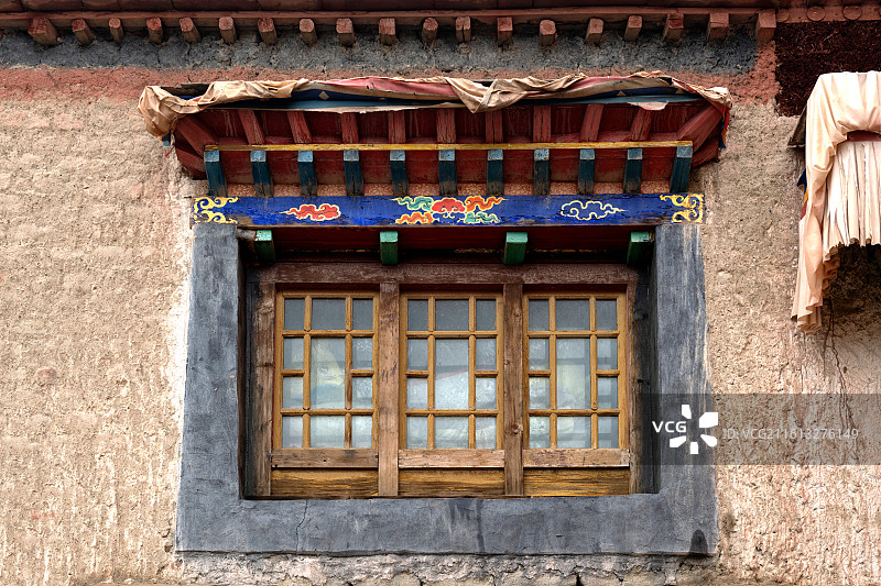 日土宗遗志伦珠曲典寺图片素材