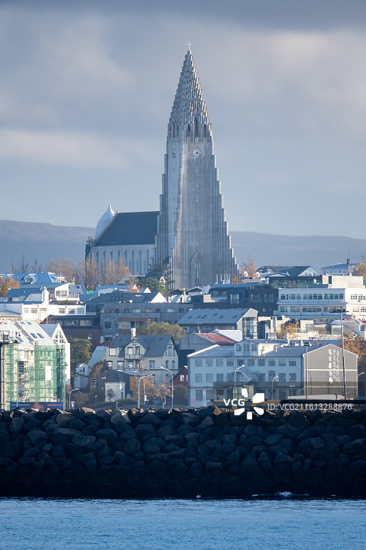 雷克雅未克哈尔格林姆斯大教堂Hallgrimskirkja图片素材