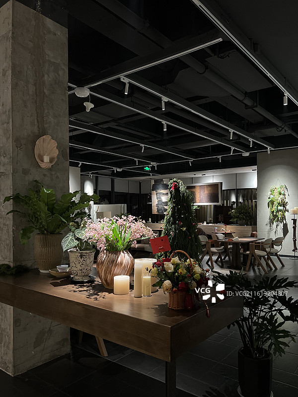 下午茶晚餐西餐休闲融合空间图片素材