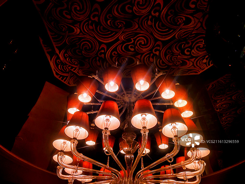 灯具、照明光线、空间设计、装饰、城市风情图片素材