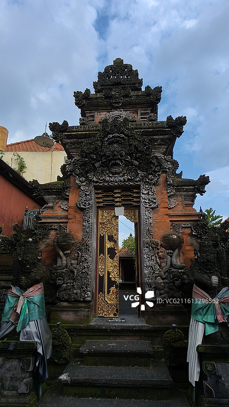 印度尼西亚巴厘岛乌布王宫图片素材