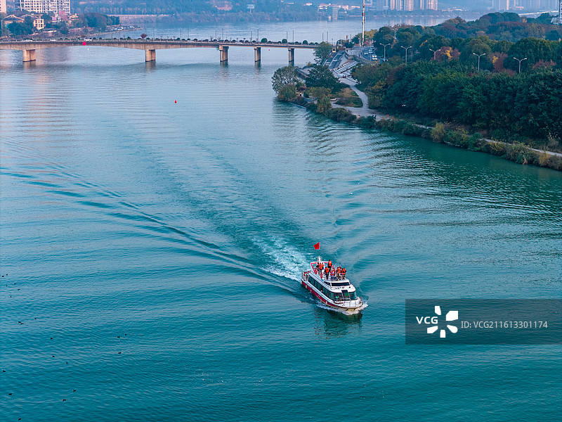 四川省绵阳市三江湖旅游景区图片素材