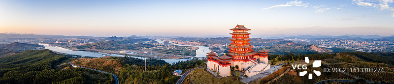 中国广东省韶关市曲江区张九龄纪念公园图片素材