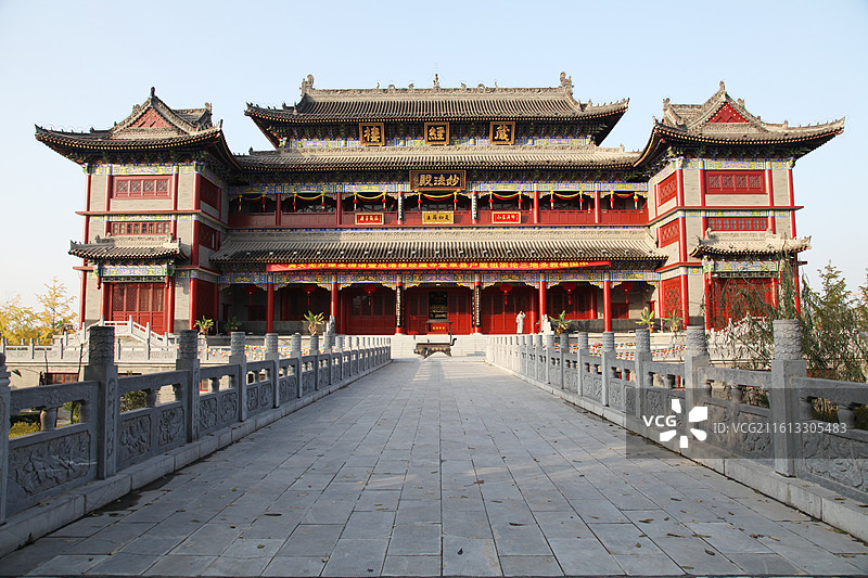 陕西鄠邑区草堂寺图片素材