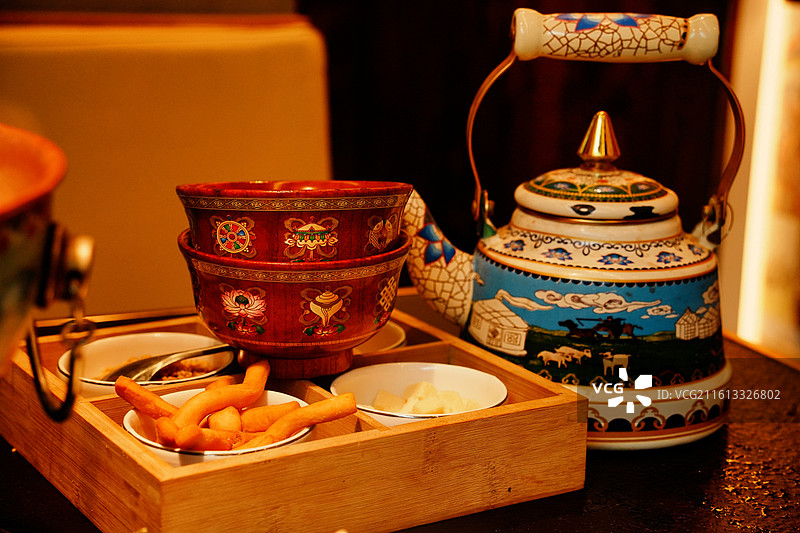 内蒙古奶茶图片素材