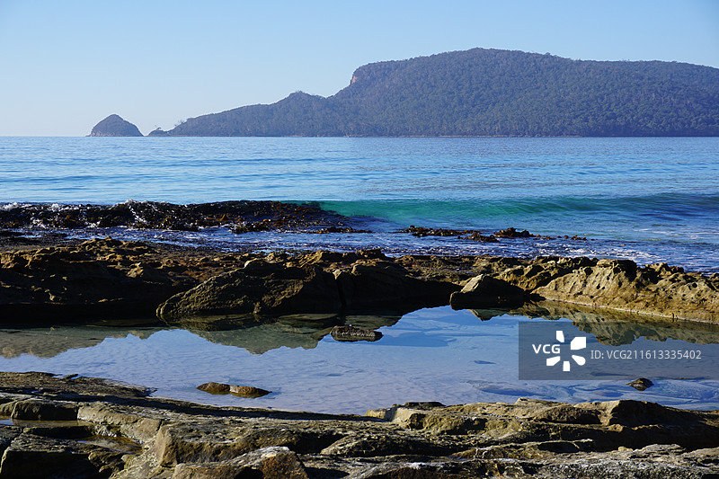 澳大利亚塔斯马尼亚霍巴特布鲁尼岛景观图片素材