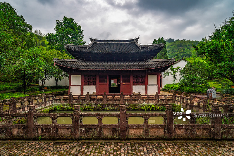 浙江省金华市武义县延福寺图片素材