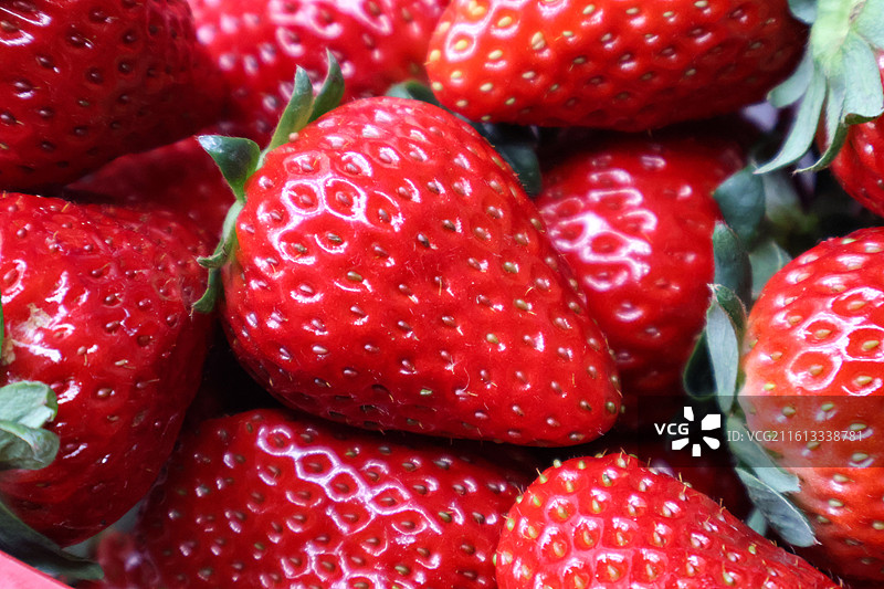 新鲜的草莓水果图片素材