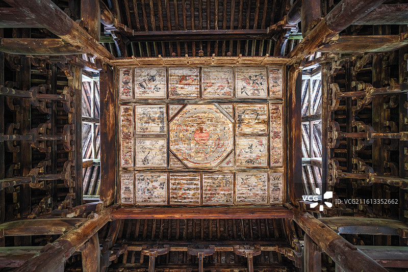 浙江省金华市武义县延福寺图片素材