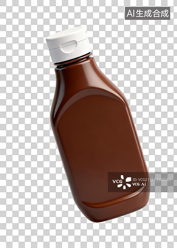 【AI数字艺术】棕色塑料瓶图片素材