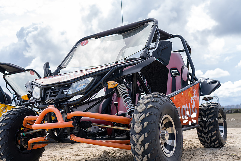 沙滩车特写图片素材