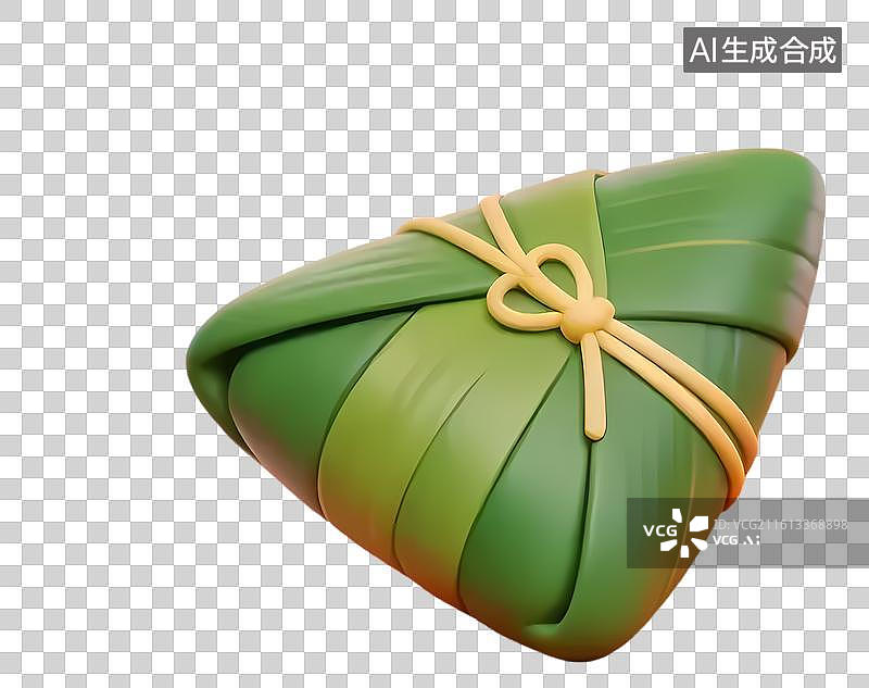 【AI数字艺术】端午节卡通粽子图片素材