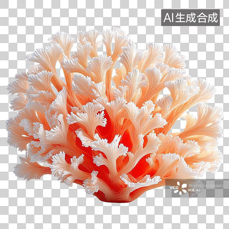 【AI数字艺术】精巧的珊瑚状结构图片素材