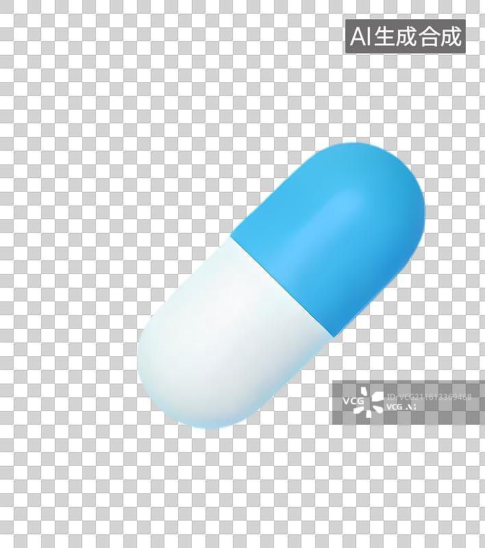 【AI数字艺术】白色药片包装图片素材