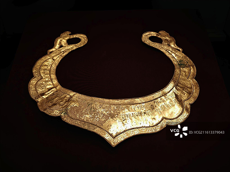 项饰 辽代 香港故宫文化博物馆 首都博物馆展览图片素材