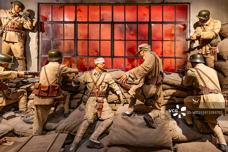 上海四行仓库抗战纪念馆图片素材