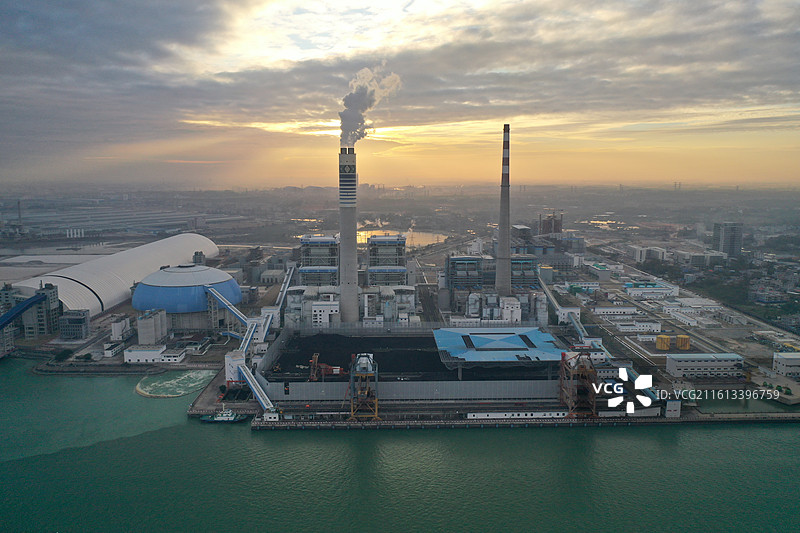 广西北海市铁山港区临港工业园区风景图片素材