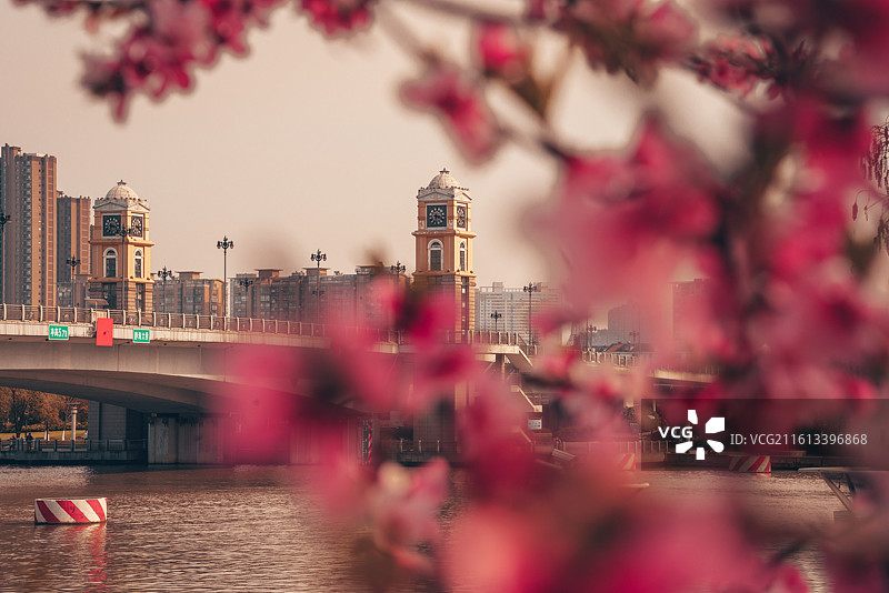 现代都市旅游景点景观游乐设施场图片素材