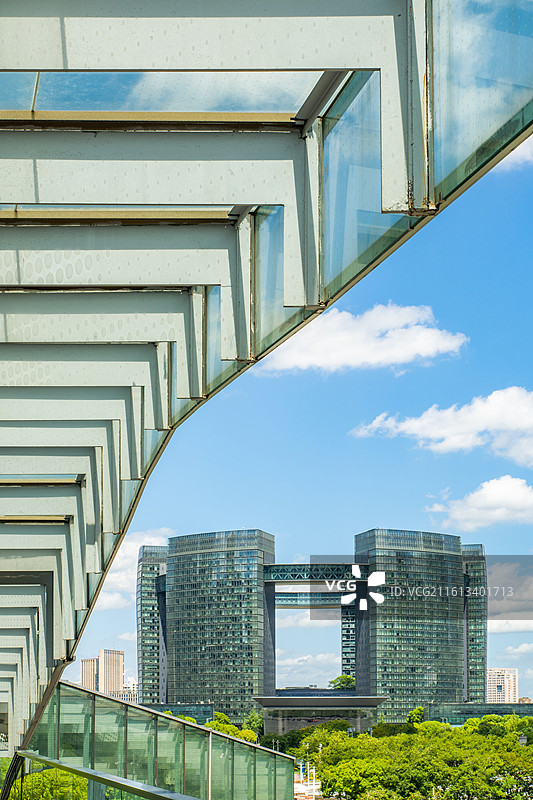 杭州市民中心 钱江新城 城市阳台 杭州 标志性建筑 城市建筑 地标景点 高楼大厦 摩天大楼 办公大楼图片素材