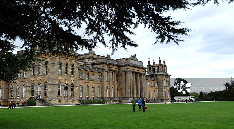 英国牛津郡丘吉尔庄园图片素材
