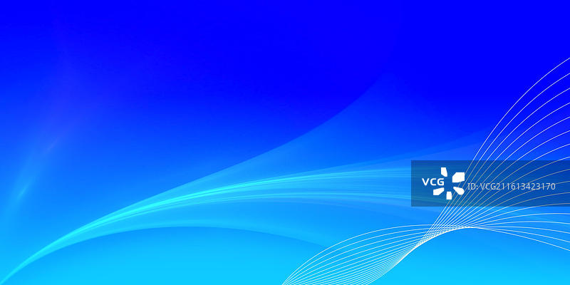 蓝色科技感几何线条背景图片素材