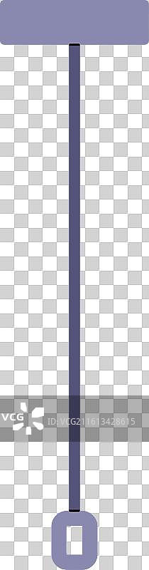 带环或圈形金属手柄的铁匠锤图片素材