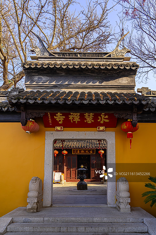 永慧禅寺山门图片素材