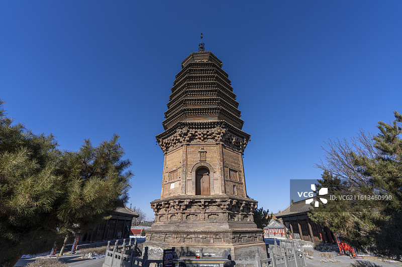 圆觉寺砖塔图片素材