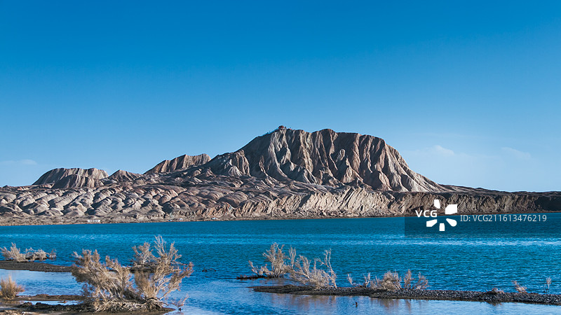 托素湖图片素材