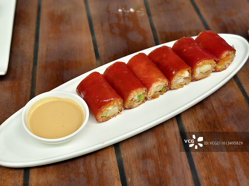 广式红米肠图片素材