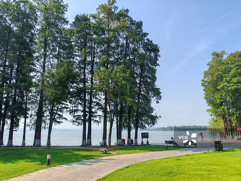 武汉东湖风光图片素材