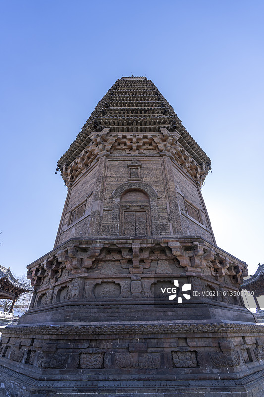 圆觉寺砖塔图片素材