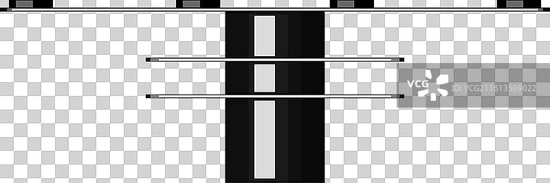 线条风格的卡通电线杆图片素材