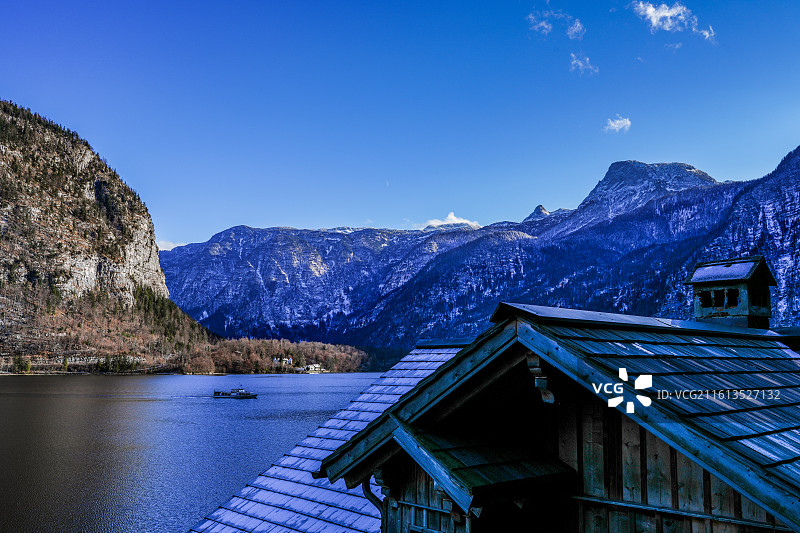 欧洲最美小镇：奥地利哈尔施塔特图片素材