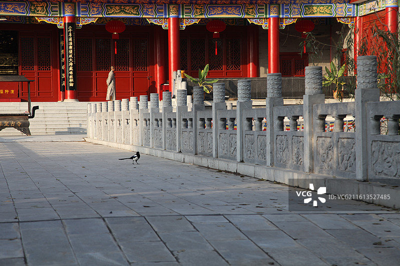 陕西鄠邑区草堂寺图片素材