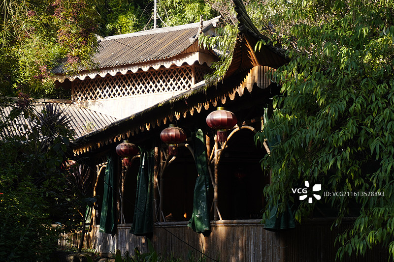 云南民族大观园图片素材