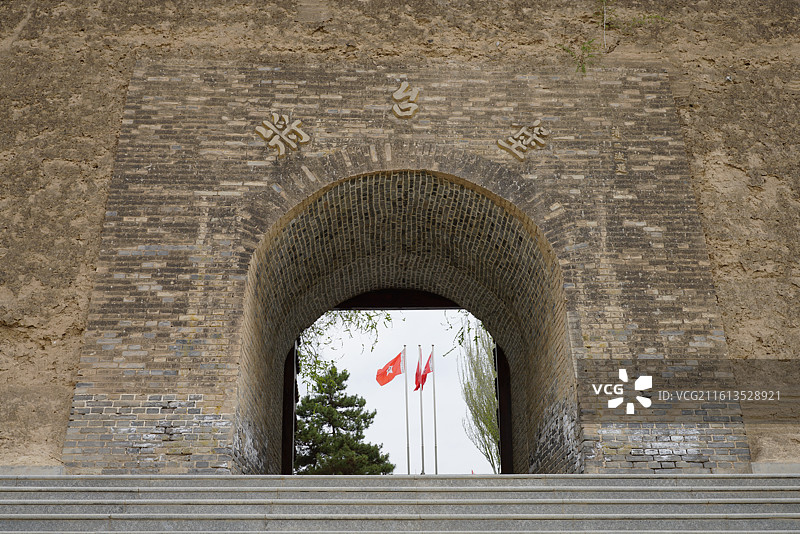 宁夏固原——将台堡红军长征会师纪念碑图片素材