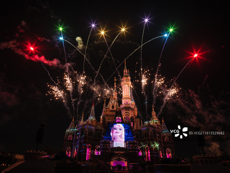 上海迪士尼图片素材