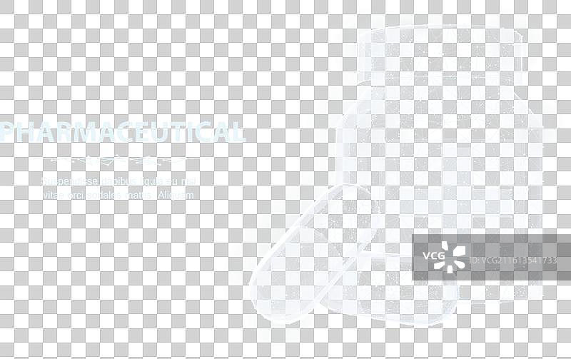 药丸抽象 3D 两个胶囊药丸图片素材