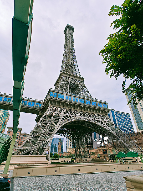 澳门威尼斯人巴黎人巴黎铁塔图片素材