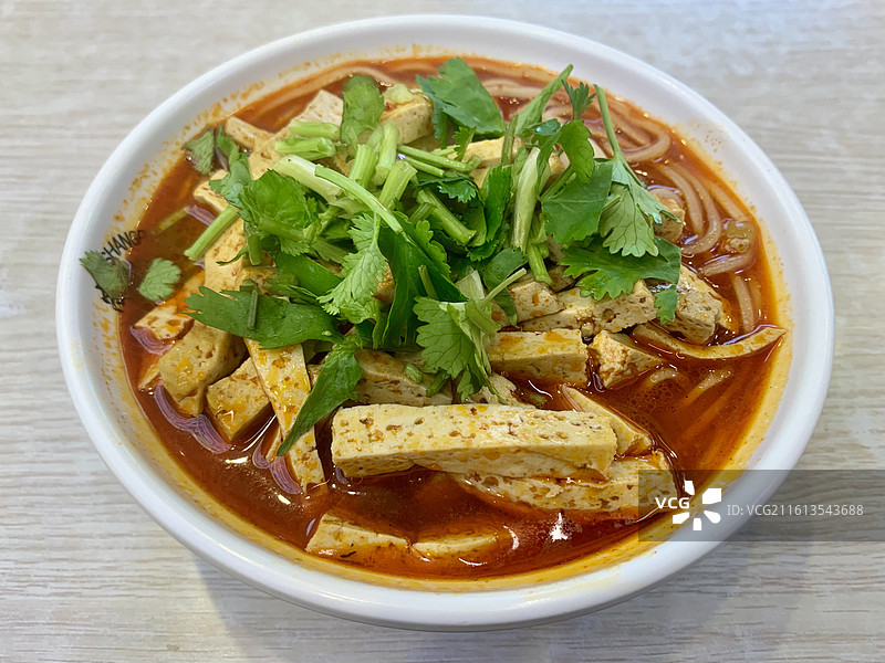 大同特色美食豆腐粉图片素材