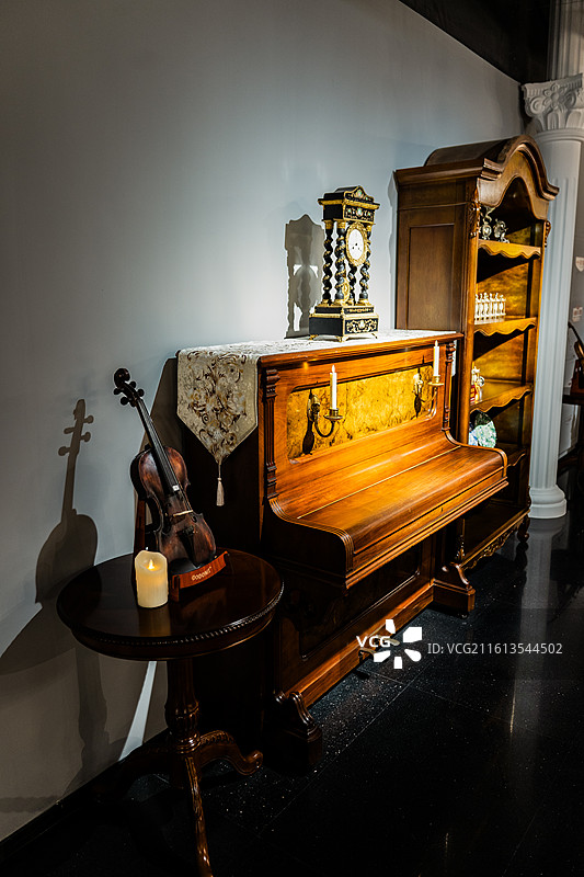 钢琴博物馆图片素材